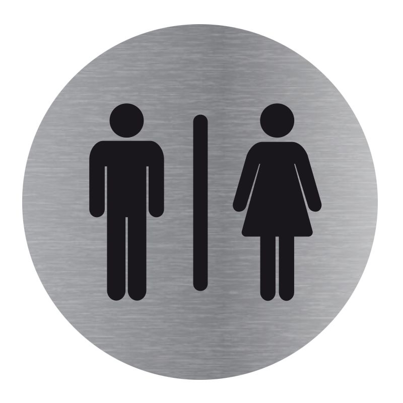 Acrylique Wc signalisation noir WC Plaque panneau d'orientation hommes  femmes toilettes signes plaques de porte – les meilleurs produits dans la  boutique en ligne Joom Geek