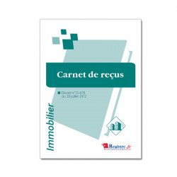 Carnet de reçus - M106