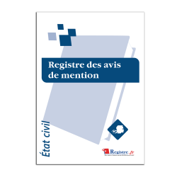 REGISTRE DES AVIS DE...