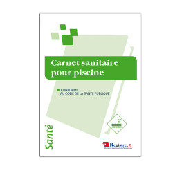 Carnet sanitaire pour piscine